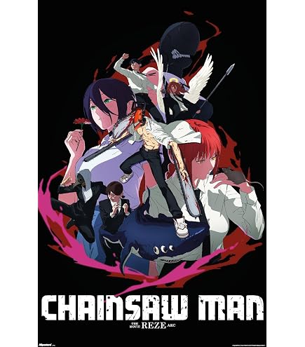 Amazon.com: Chainsaw Man - The Movie: Reze Arc 2025 Movie Posters